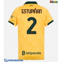 Fotballdrakt Dame AC Milan Pervis Estupinan #2 Tredjedrakt 2025-26 Kortermet